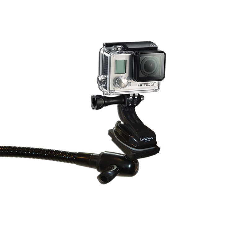 Support de Gopro à clipser sur flexible