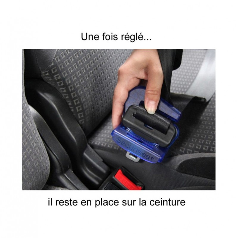 SECURISEAT, dispositif Dispositif anti-détachement pour ceinture de